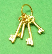 Schlüssel Gold Schlüsselbund 