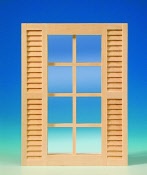Sprossen Fenster 8-teilig 