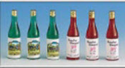 Weinflaschen 6-er Set 