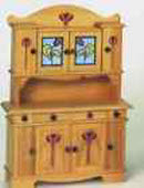 Küchenschrank Buffet Kirschbaum