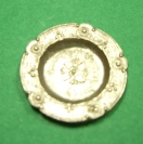  Zinnteller Zierteller antik Look 