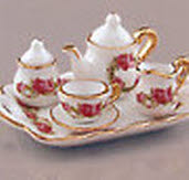 Kaffee-Set Tee-Set Romantik 