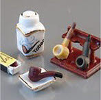 Pfeifen Tabak Set 