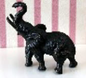 Elefant Messing massiv Handarbeit 