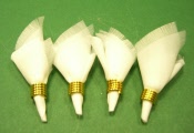 Servietten weiß Set 