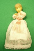 Babypuppe Baby im Taufkleid Erna Meyer 