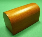 Abdeckhaube Nähmaschine Nussbaum