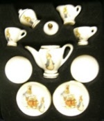 Kaffeeservice Peter Rabbit Beatrix Potter 
