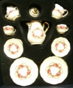  Kaffeeservice Rosenband 2 Personen