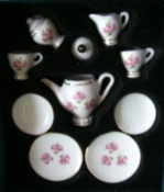  Kaffeeservice Doppelrose 2 Personen 