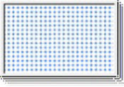  blaue Fliesen Tapete Papier