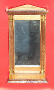 Wandspiegel Biedermeier Kirschbaum 