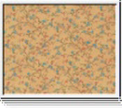Tapete Blumen mit Ranken 